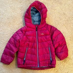 LL Bean Toddler Down Hoody